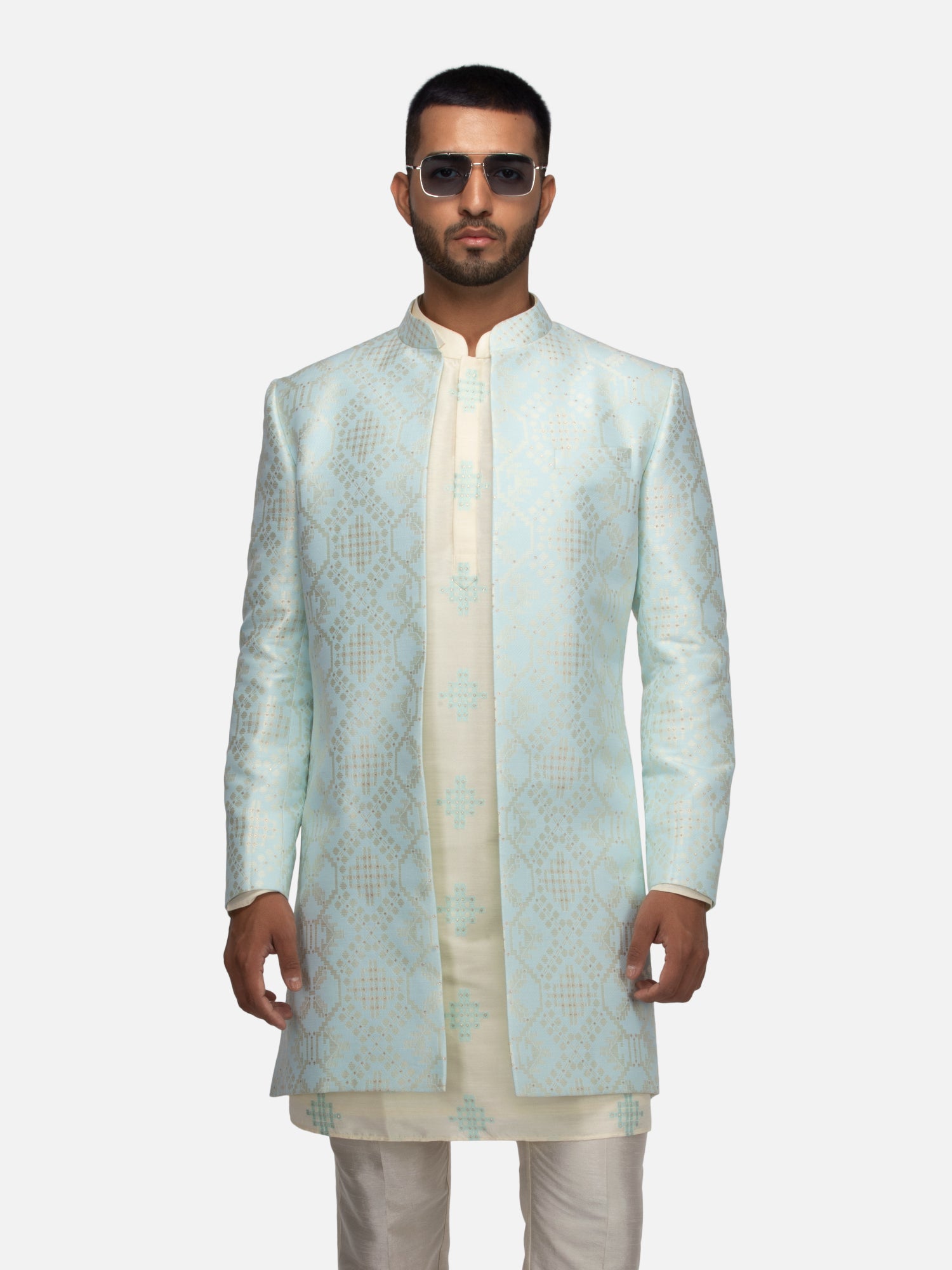 Starship Splendor Sherwani Set