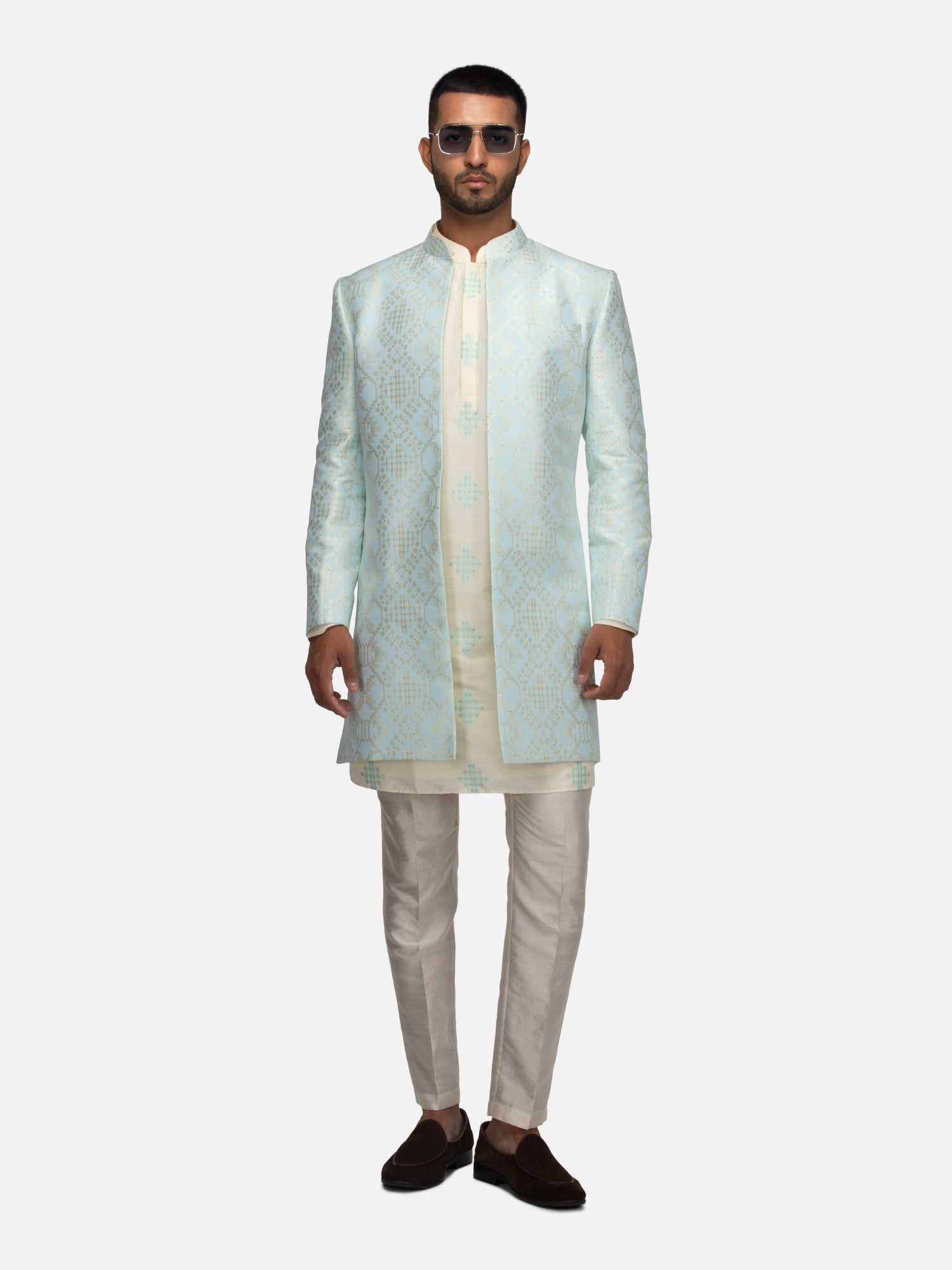 Starship Splendor Sherwani Set