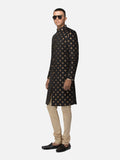 Black Tulip Sherwani 