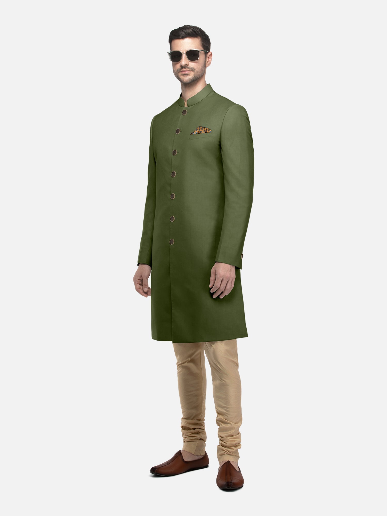 Emerald Peridot Sherwani