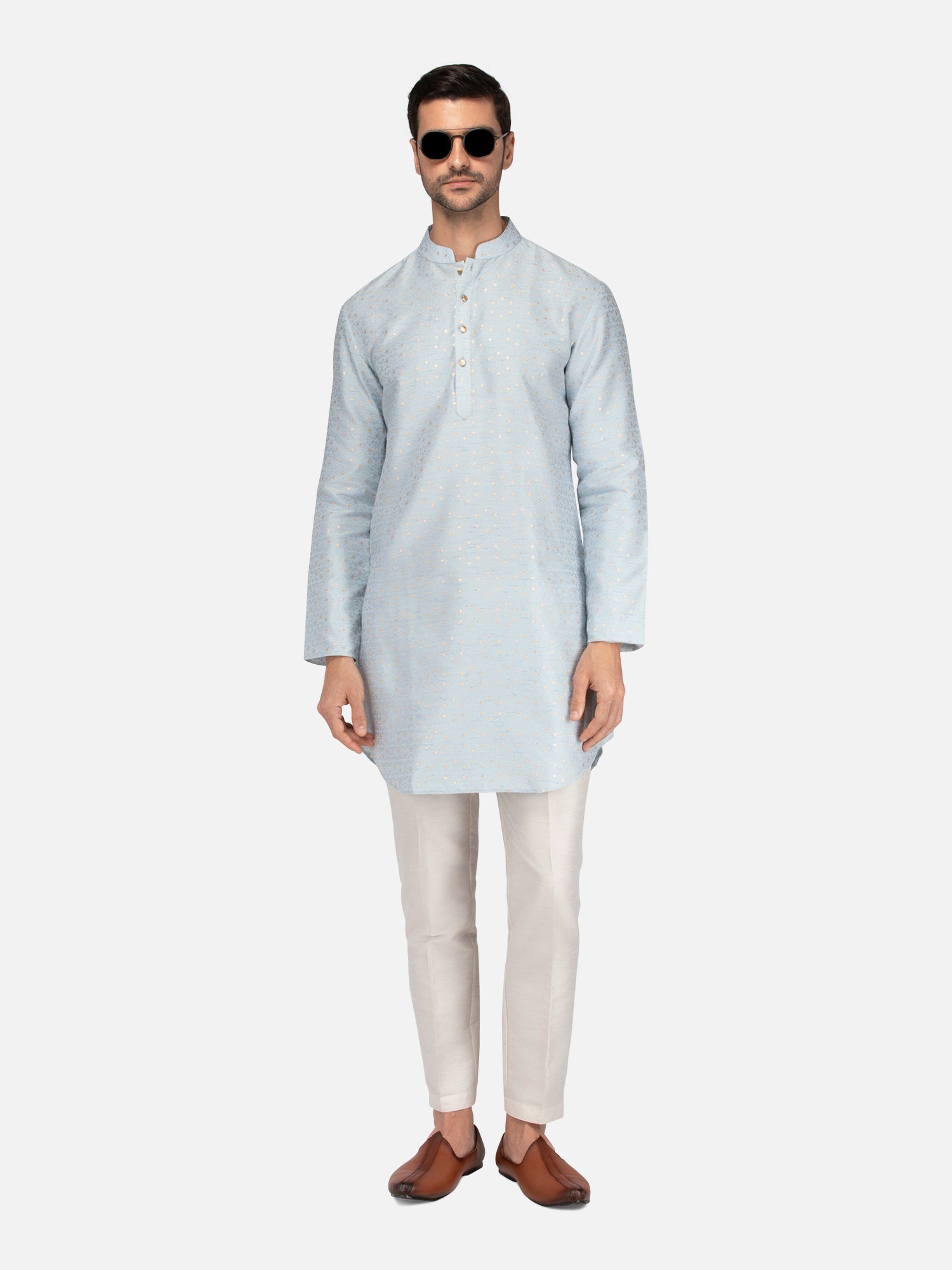 Jodhpur Blue Bliss Kurta