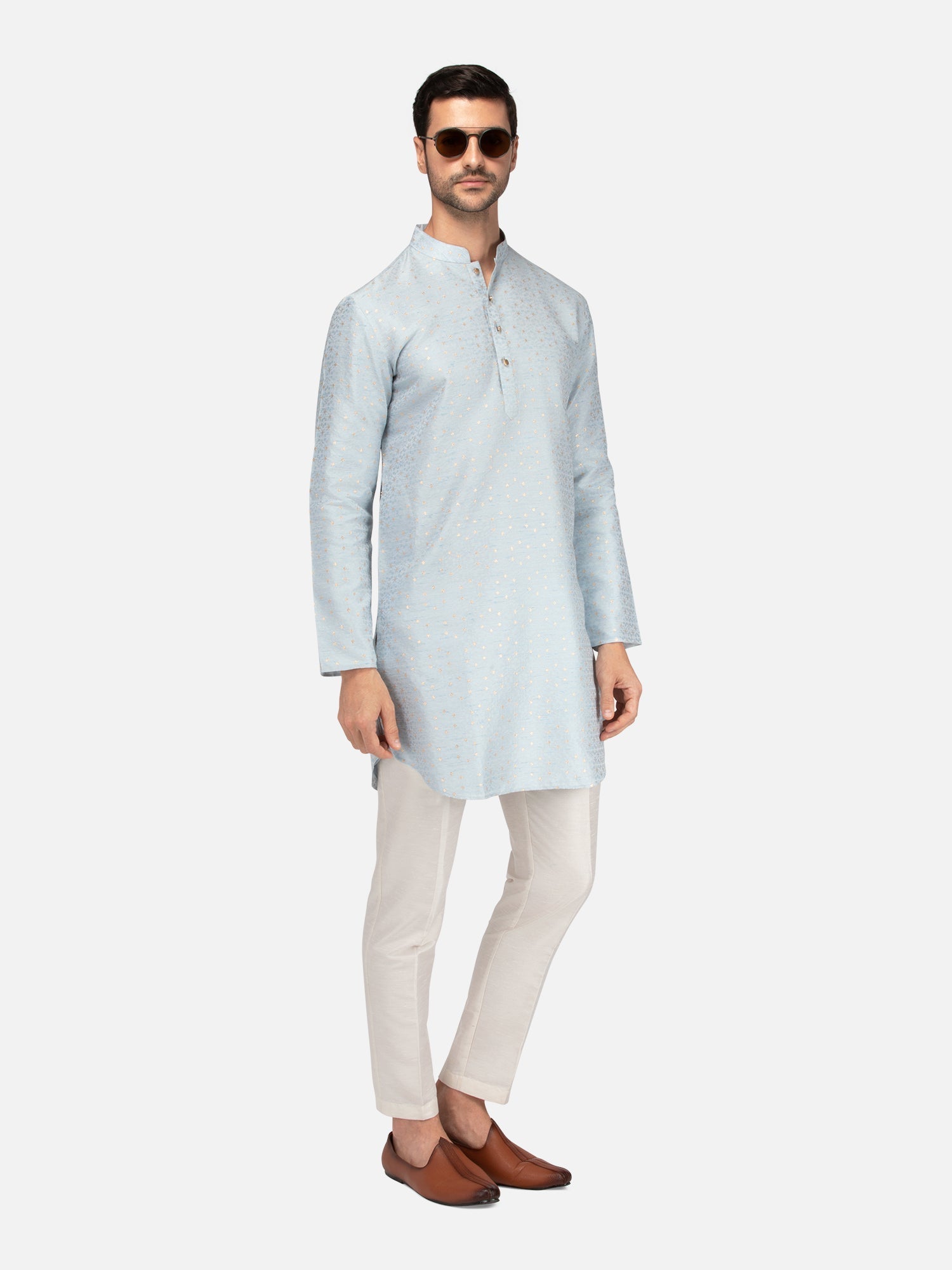 Jodhpur Blue Bliss Kurta