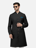 Majestic Black Sherwani