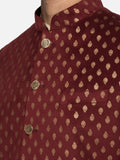 Maroon Tulip Sherwani