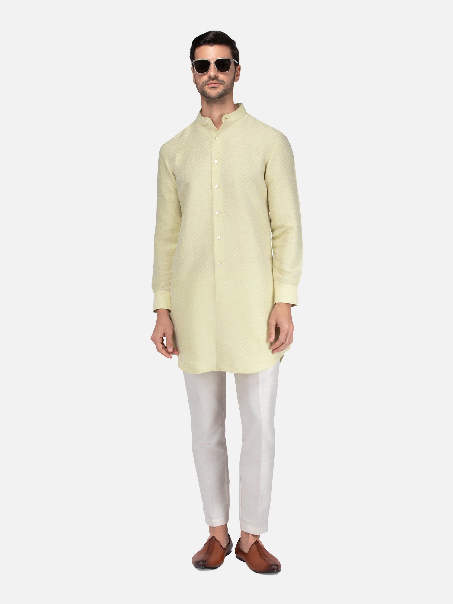 Pistachio Dream Fusion Kurti