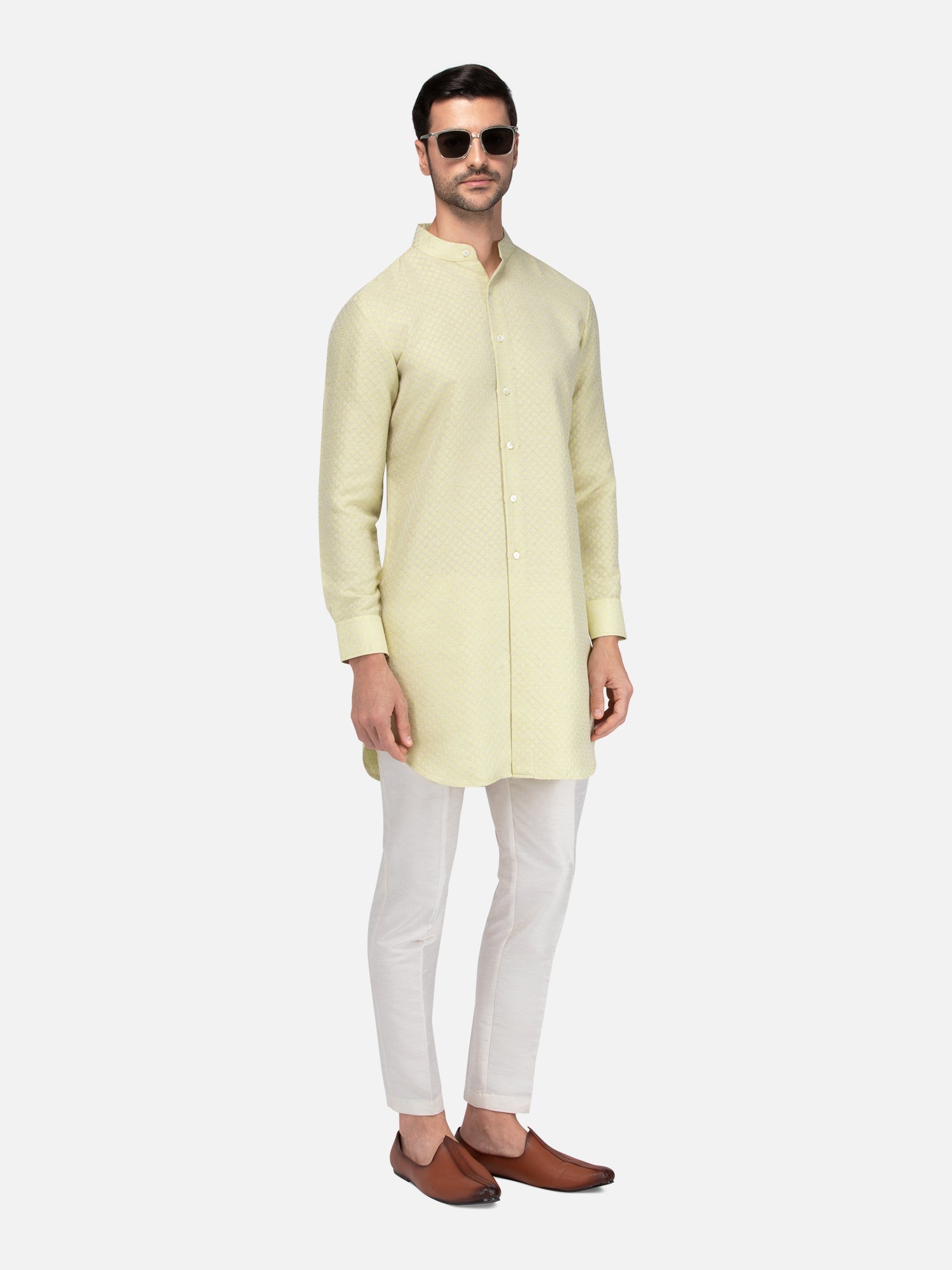 Pistachio Dream Fusion Kurti