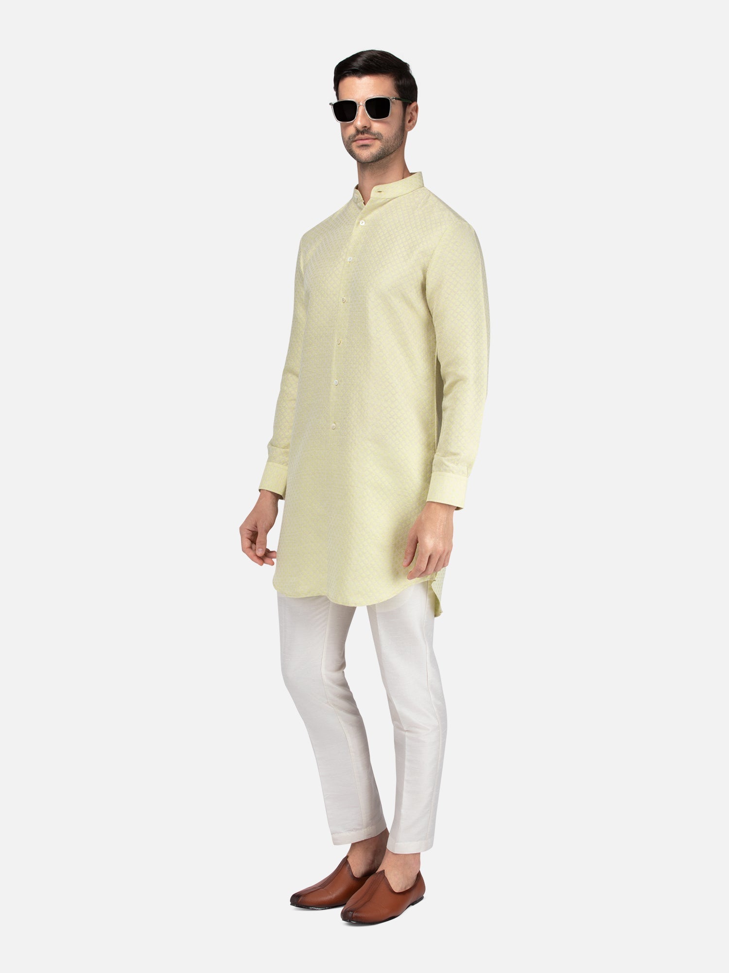 Pistachio Dream Fusion Kurti