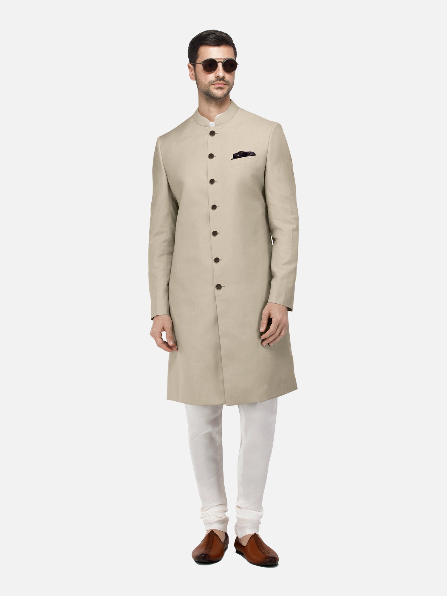 Royal Beige Sherwani