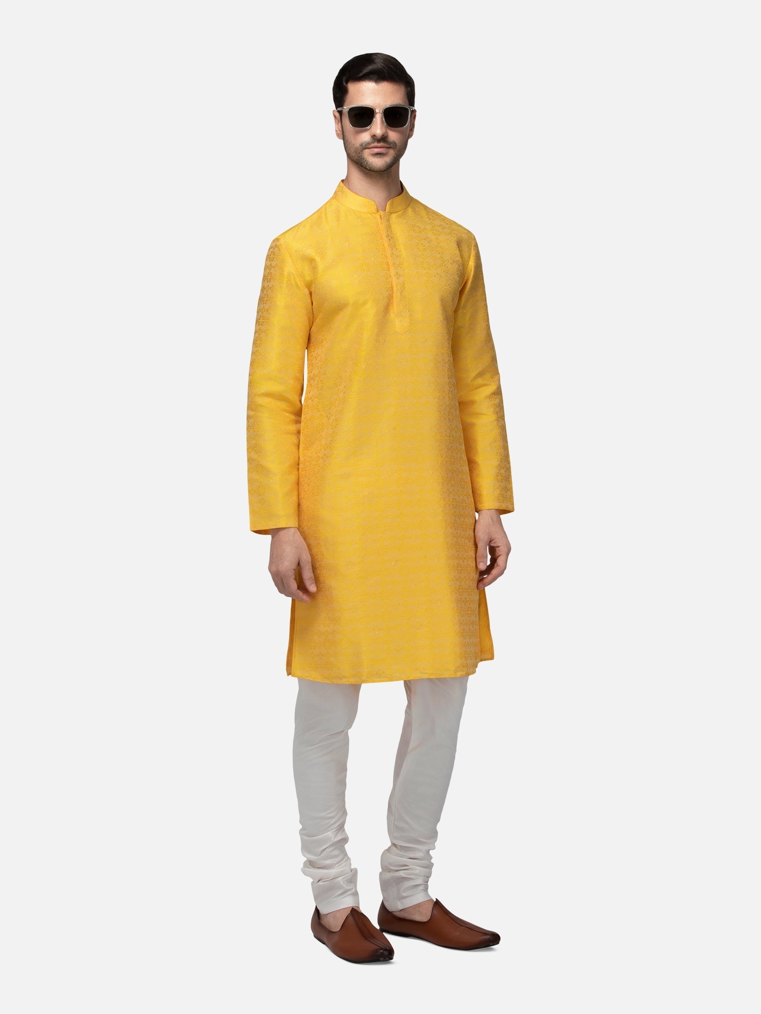 Sunshine Yellow Classic Kurta