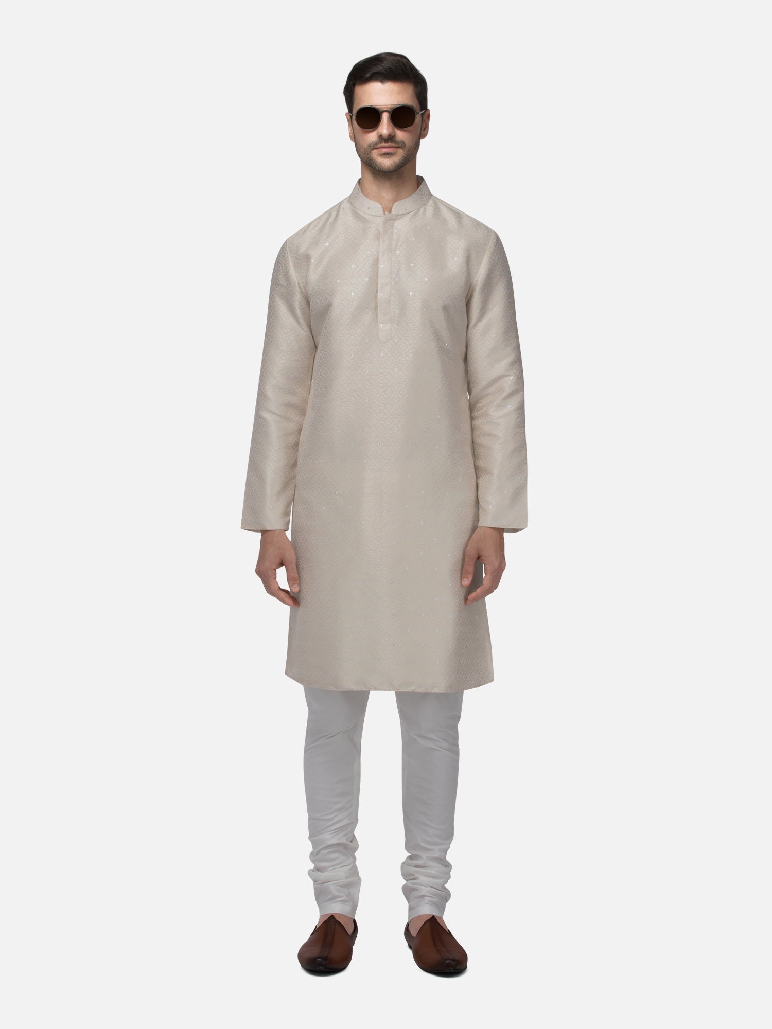 Vanilla Cream Serenity Kurta