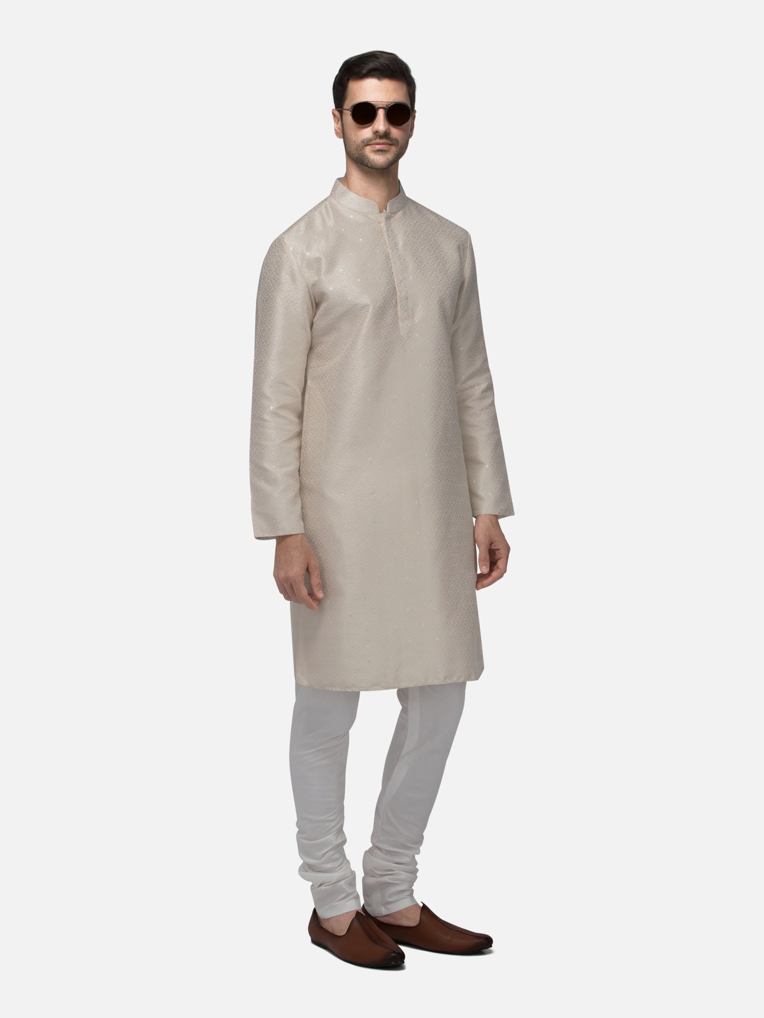 Vanilla Cream Serenity Kurta